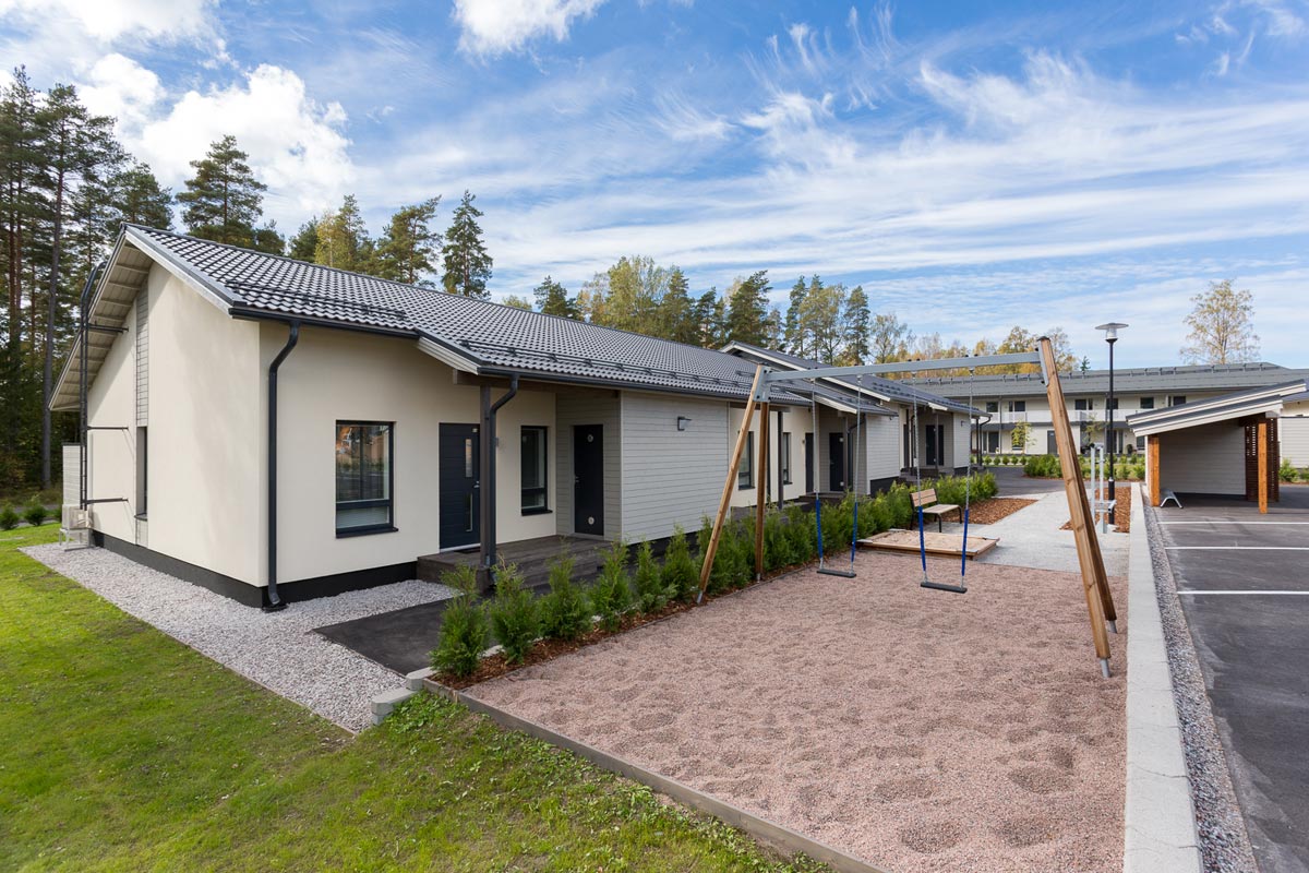 Tasoittajankatu, Lohja - Julkisivu